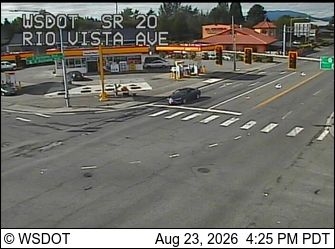 Burlington: SR 20 at MP 59.8: Rio Vista Ave