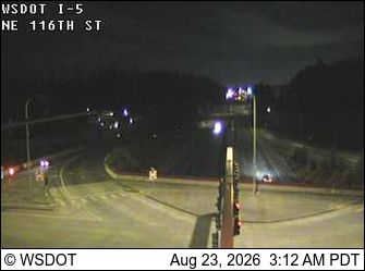 Everett: I-5 at MP 202.4: 116th St NE