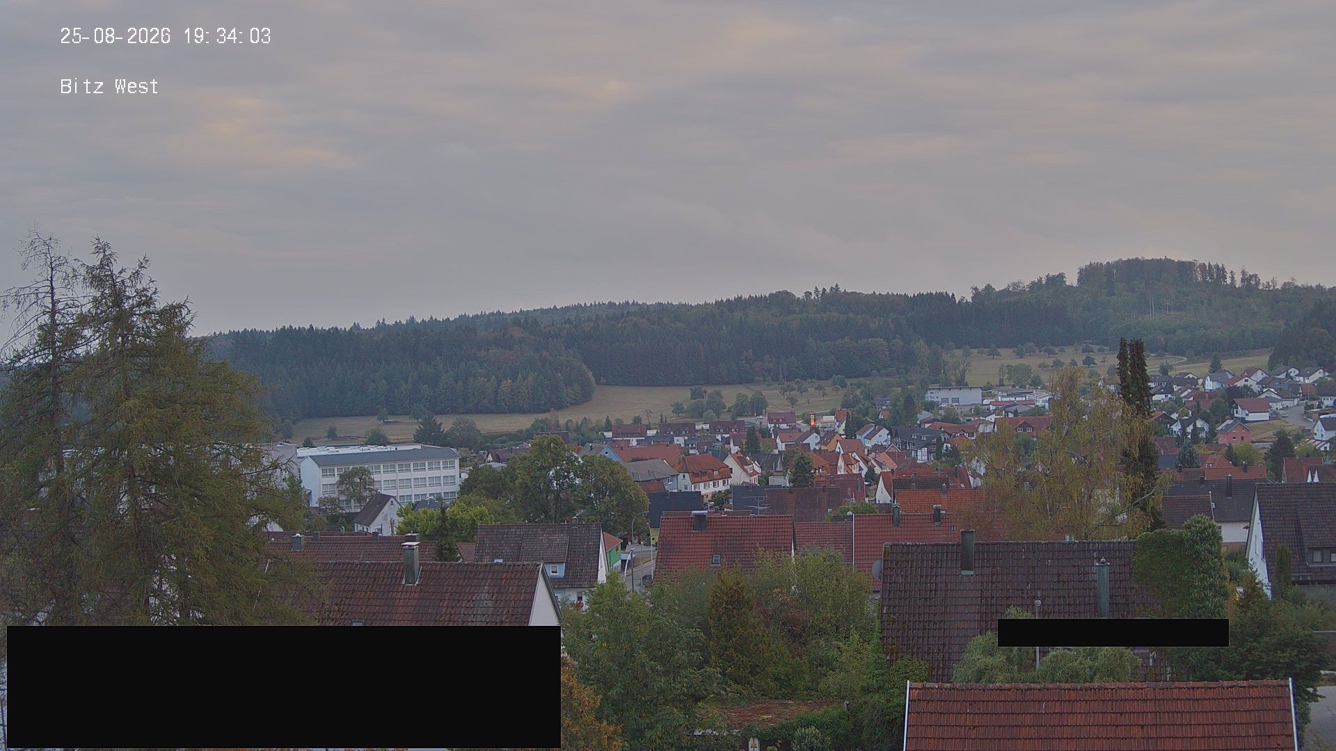 Bitz: Blick Richtung Nord West nach Ebingen