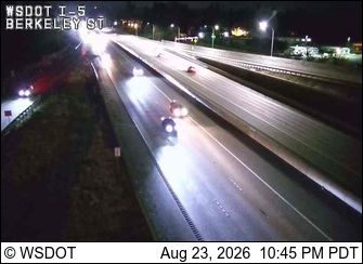 Lakewood: I-5 at MP 122.6: Berkeley St