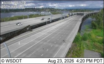 Montlake: SR 520 at MP 1.17: 25th Ave E