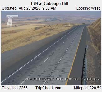 Pendleton: I-84 at Cabbage Hill