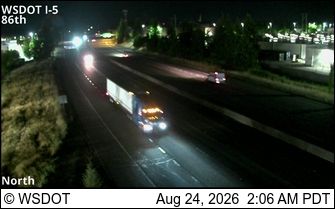 Battle Ground: I-5 at MP 4.9: 86th St