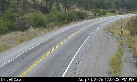 Keremeos › East: Hwy 3A (Kaleden to) - near Sheep Creek Road, looking east